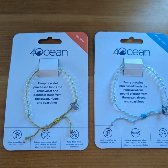 4Ocean Jewelry - NWT Pair Of 4ocean Beaded Bracelets